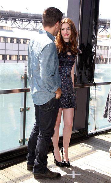 Anne Hathaway press conference at Welsh Bay in Sydney on December 6, 2010