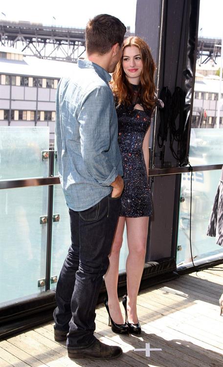 Anne Hathaway press conference at Welsh Bay in Sydney on December 6, 2010