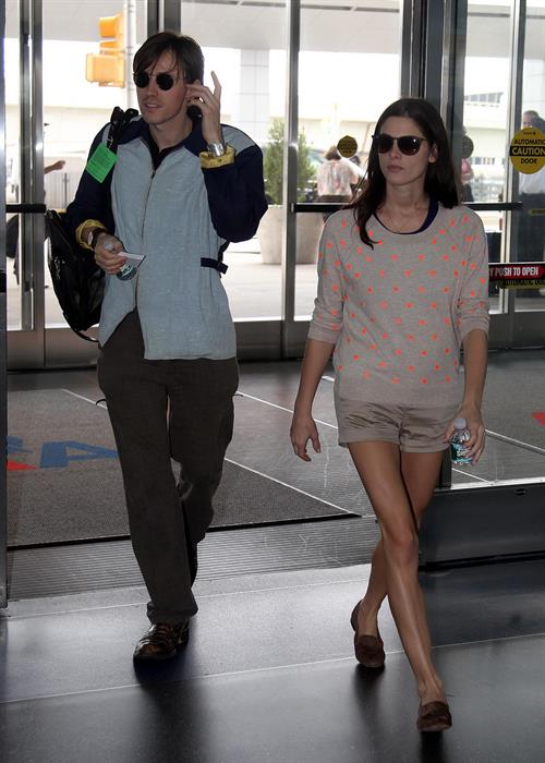 Ashley Greene at JFK Airport in New York on June 12, 2012