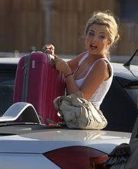 Alice Barlow Chester Racecourse on October 1, 2011