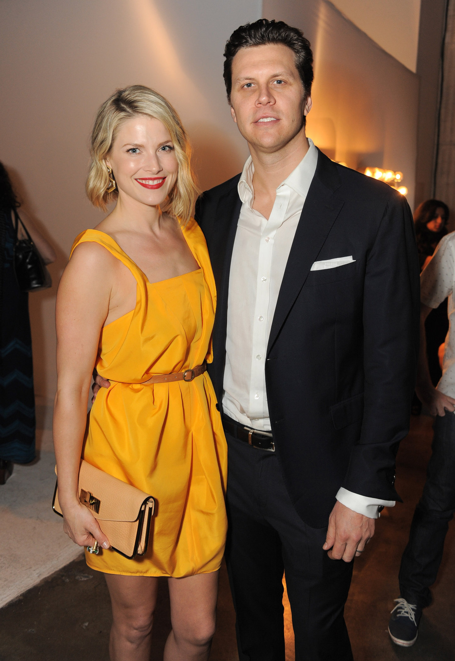 Ali Larter attending the 5th annual Hollywood Domino Gala Tournament in Los Angeles on February 23, 2012