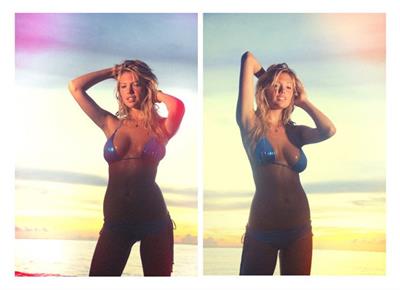 Kate Upton in a bikini