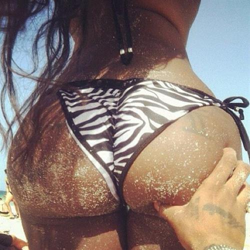 Anonymous in a bikini - ass