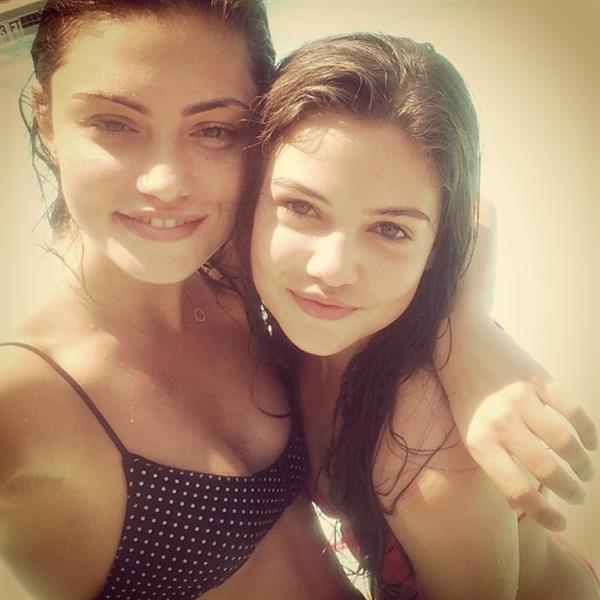 Phoebe Tonkin in a bikini