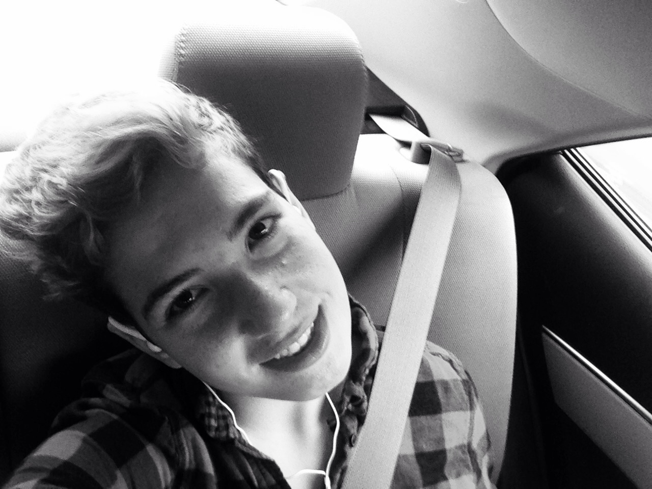 Rachel taking a selfie