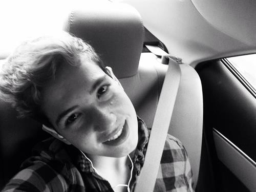 Rachel taking a selfie