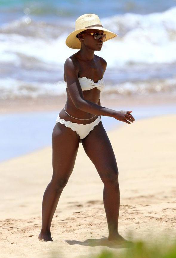 Lupita Nyong’o in a bikini