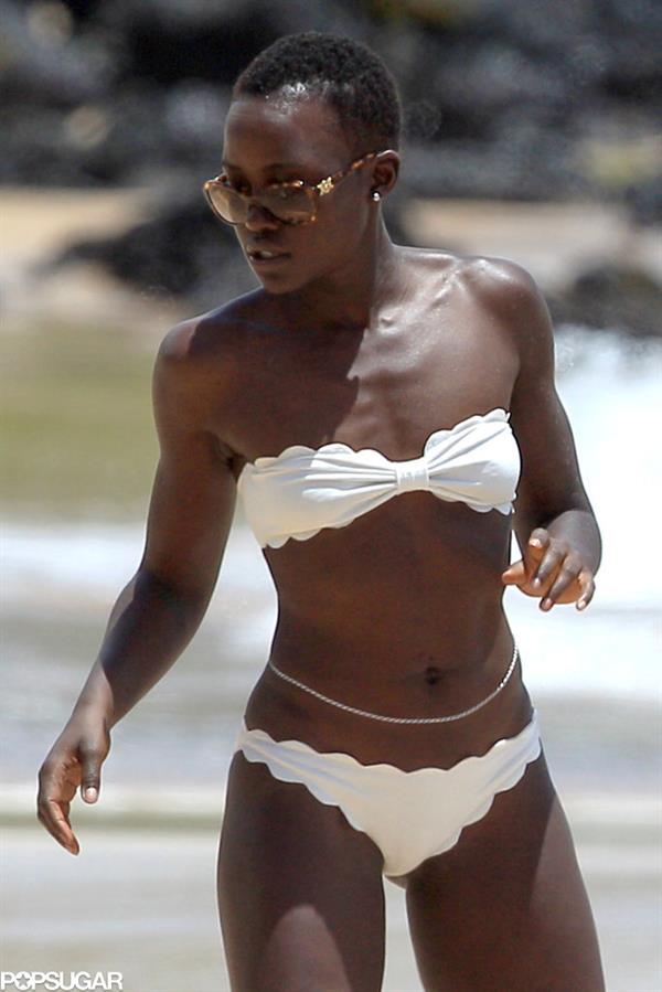 Lupita Nyong’o in a bikini