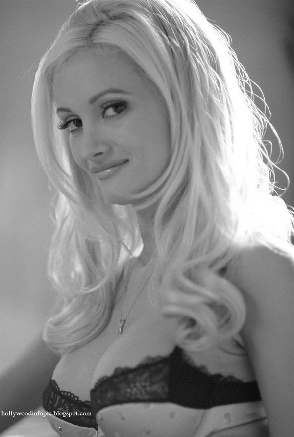 Holly Madison in lingerie