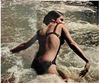 Erin Gray in a bikini