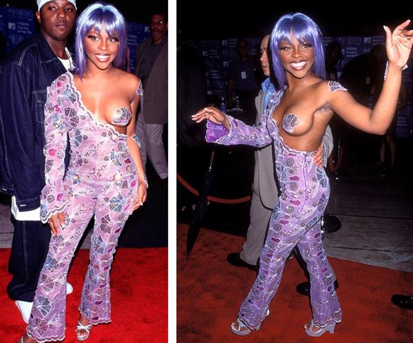 Lil' Kim at the 1999 MTV VMA Awards