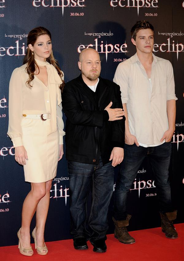 Ashley Greene photocall for the Twilight Saga Eclipse on June 28, 2010 in Madrid, Spain