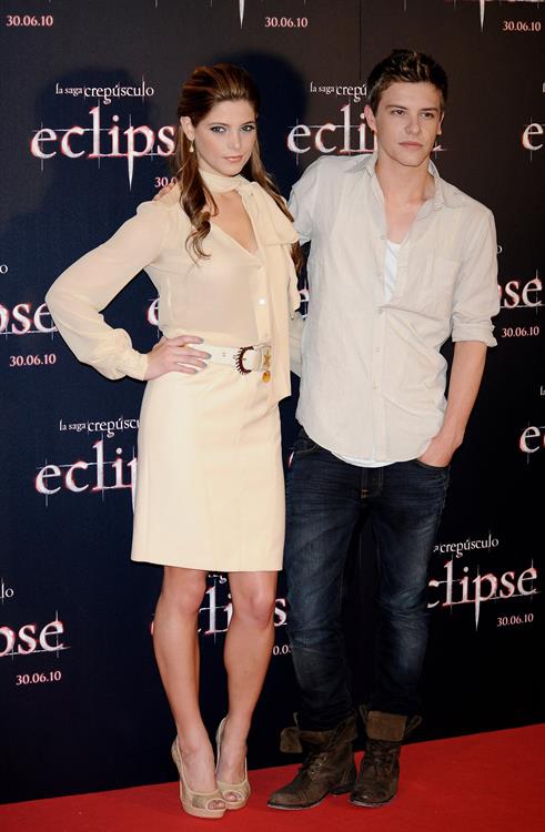 Ashley Greene photocall for the Twilight Saga Eclipse on June 28, 2010 in Madrid, Spain