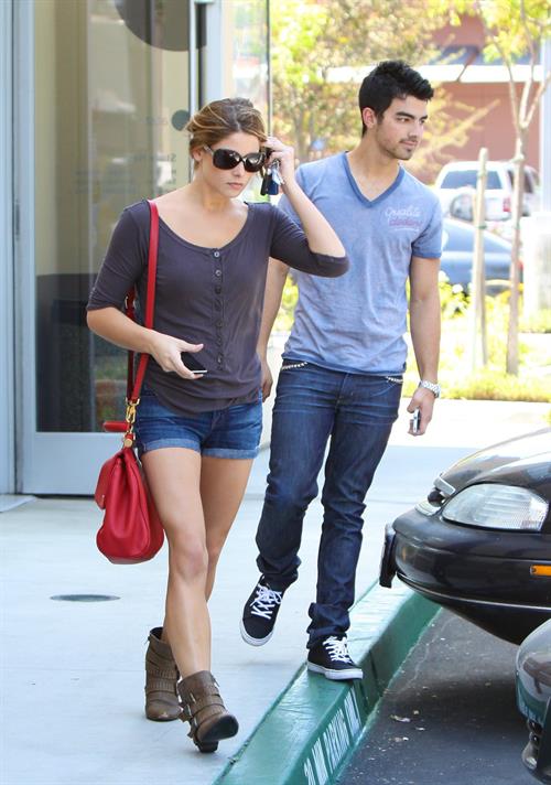 Ashley Greene walking around in Studio City on August 9, 2010
