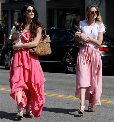 Ashley Greene outside Toast Restaurant in Los Angeles on June 13, 2012