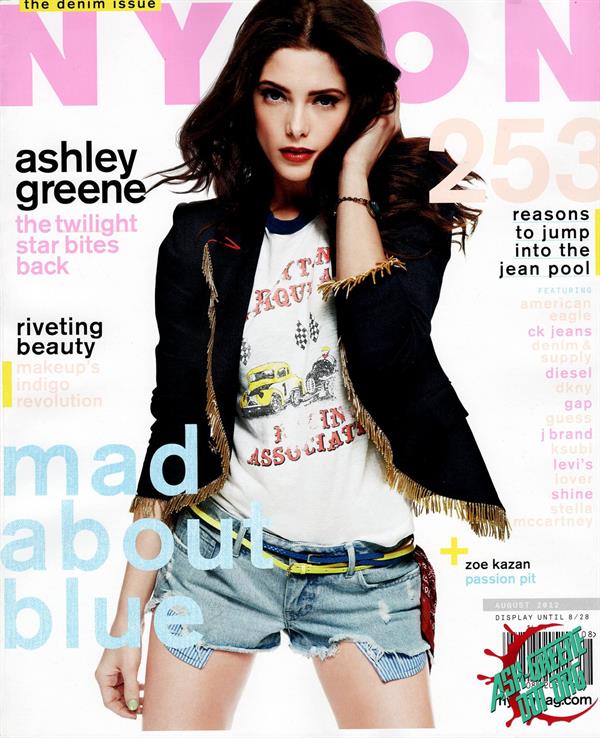 Ashley Greene Nylon Magazine August 2012 