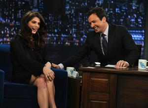 Ashley Greene Late Night with Jimmy Fallon in NY on November 15, 2011