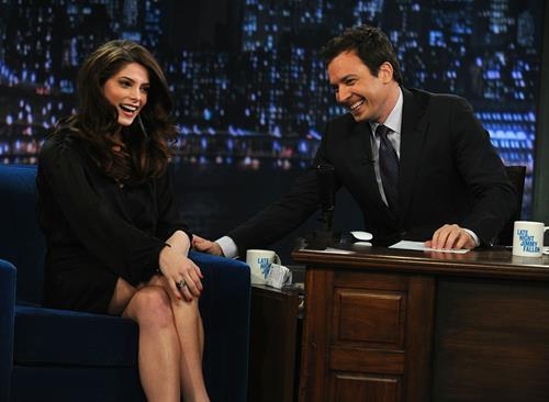 Ashley Greene Pictures Ashley Greene Late Night with Jimmy Fallon in NY on November 15, 2011
