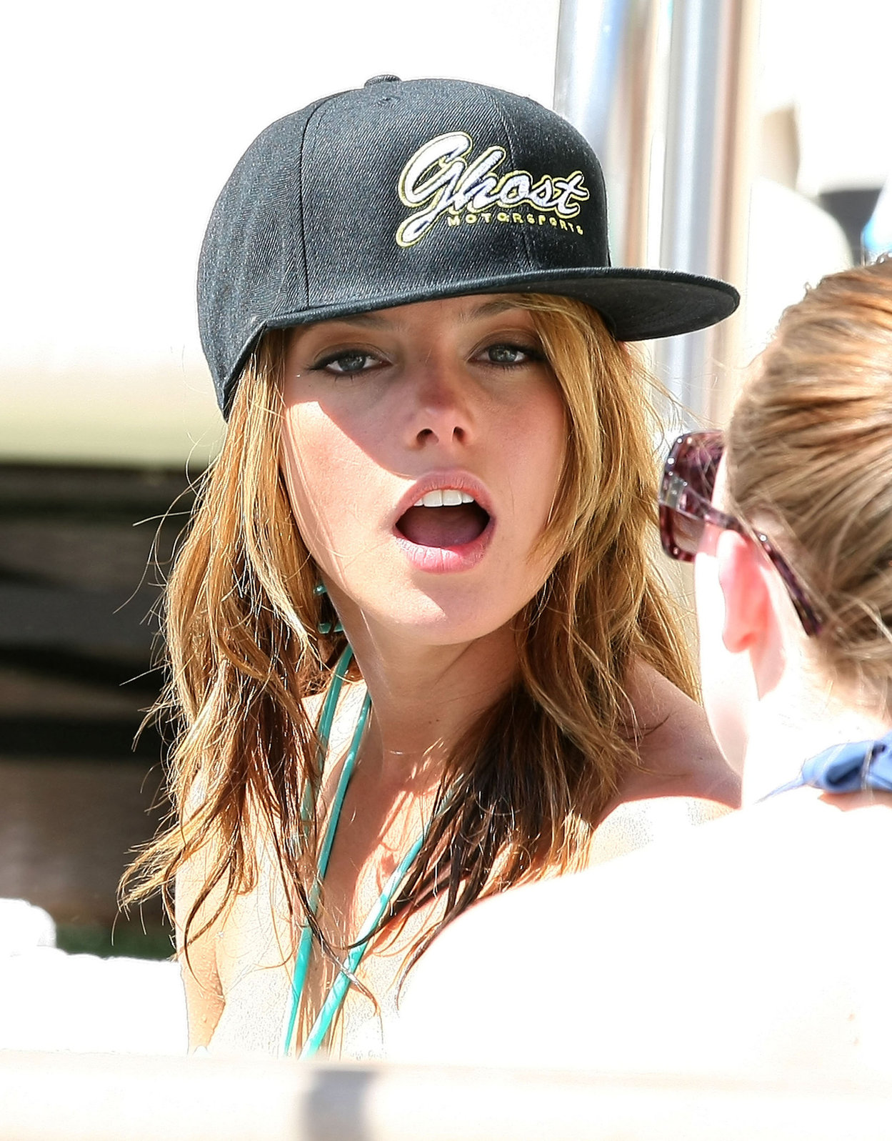Ashley Greene hosts a pool party at the Wet Republic on August 7, 2010 in Las Vegas, Nevada