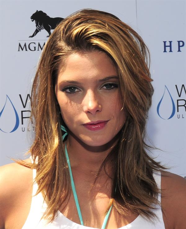 Ashley Greene hosts a pool party at the Wet Republic on August 7, 2010 in Las Vegas, Nevada