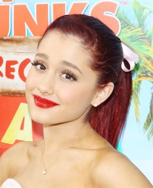 Ariana Grande Alvin and the Chipmunks Chipwrecked dvd release concert in Los Angeles on March 26, 2012