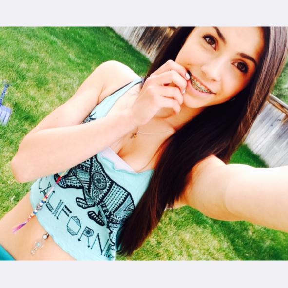 Anonymous taking a selfie