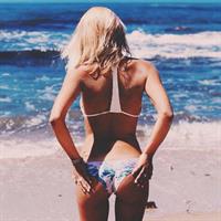 Natalie E in a bikini - ass