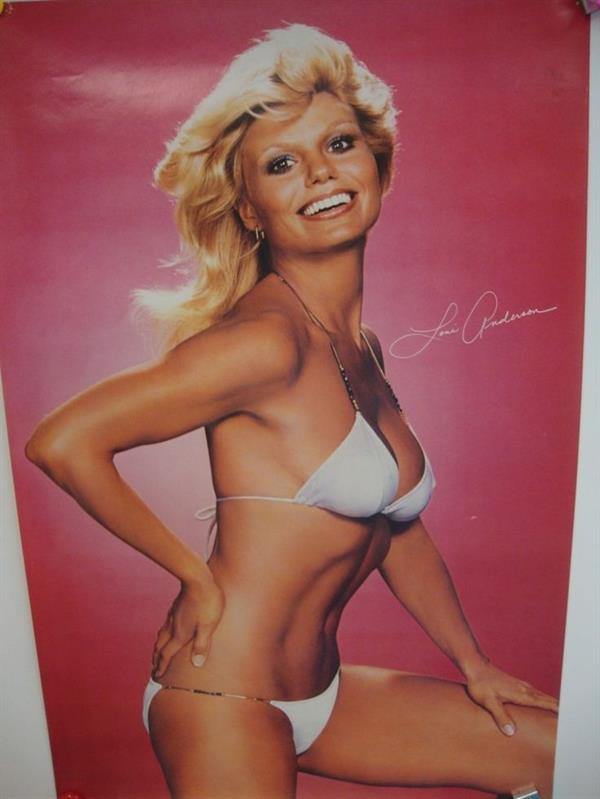 Loni Anderson in a bikini