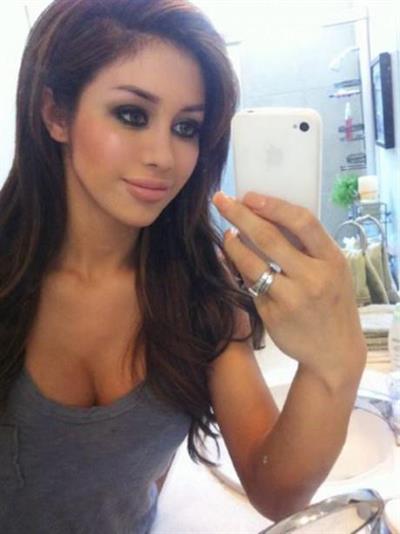 Anonymous taking a selfie