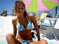 Anonymous in a bikini