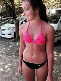 Anonymous in a bikini