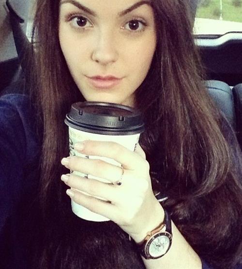 Julia Friedman taking a selfie