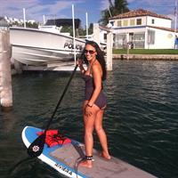 Anonymous in a bikini