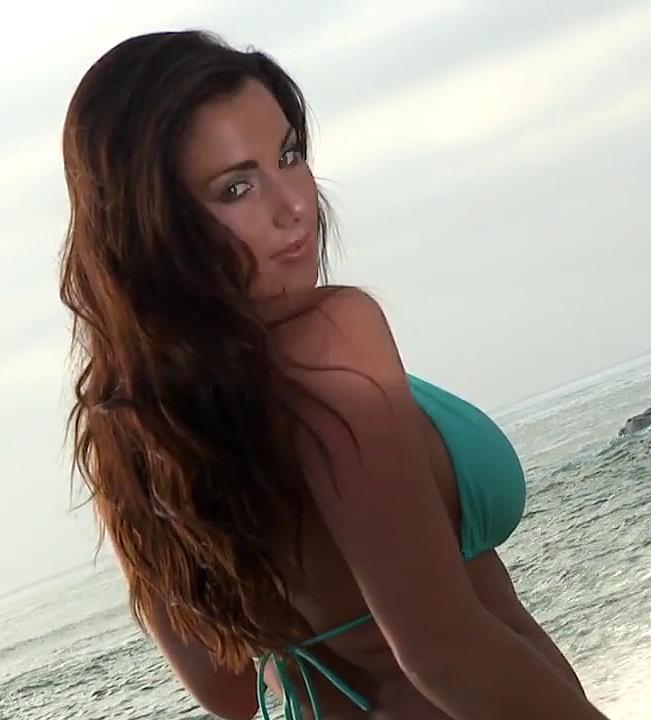 Casie Kimball in a bikini