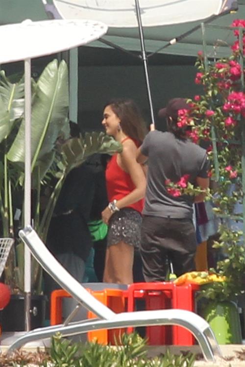 Jessica Alba posing for a magazine photoshoot on June 15, 2012