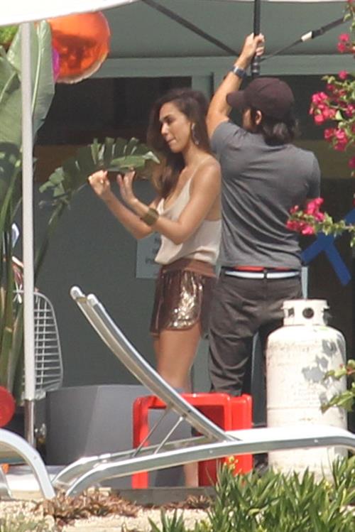 Jessica Alba posing for a magazine photoshoot on June 15, 2012