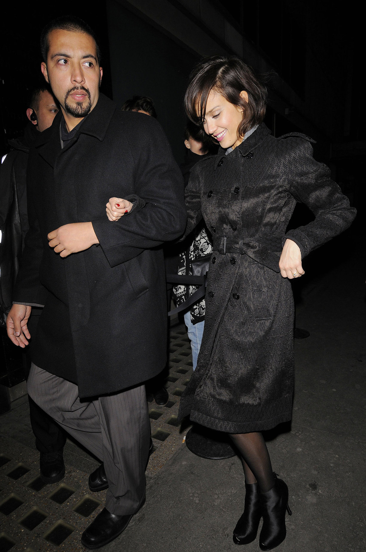 Jessica Alba night out in London February 13, 2010 