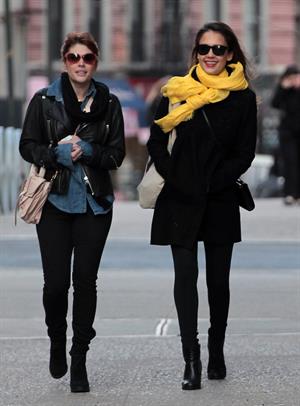 Jessica Alba out and about in New York on March 9, 2012