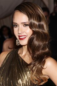 Jessica Alba Metropolitan Museum of Arts Costume Institute Gala on May 7, 2012