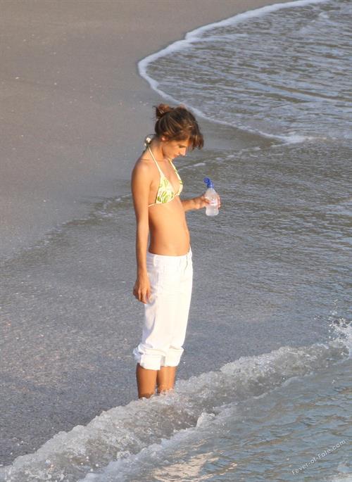Alessandra Ambrosio in a bikini