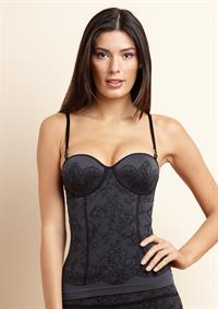 Alice Panikian in lingerie