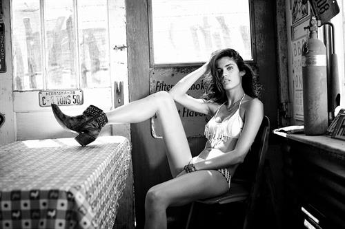 Sara Sampaio in a bikini