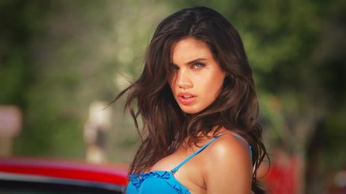 Sara Sampaio in a bikini