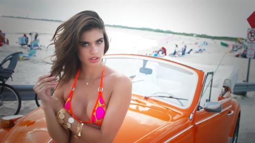 Sara Sampaio in a bikini