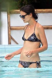 Katie Holmes in a bikini