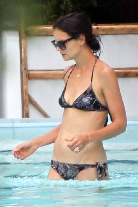 Katie Holmes in a bikini