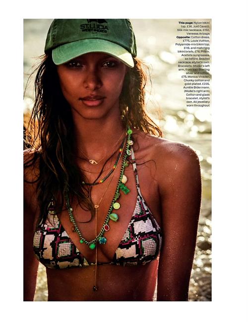 Lais Ribeiro in a bikini