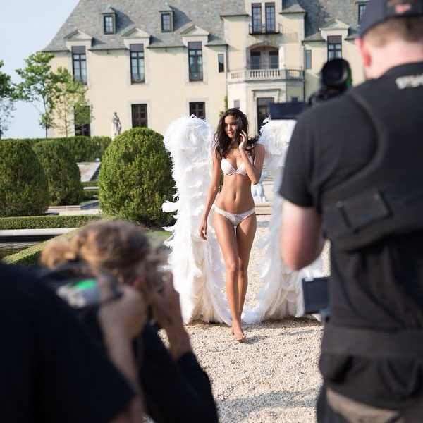 Lais Ribeiro in a bikini in lingerie
