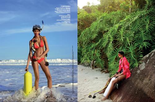 Lais Ribeiro in a bikini