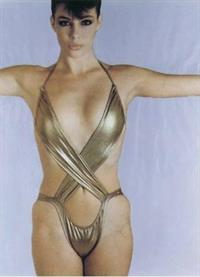 Kelly LeBrock in a bikini